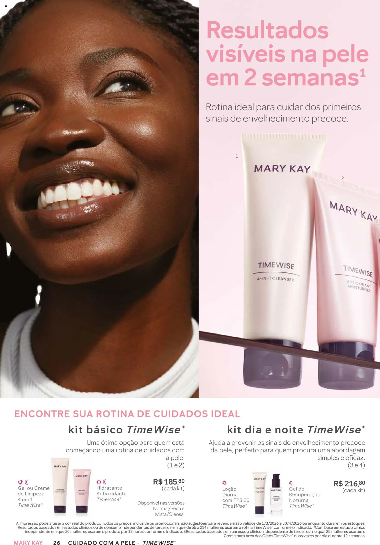 Mary Kay Folheto - válido de 01.03.2026 | Página: 26 | Produtos: Base, Creme