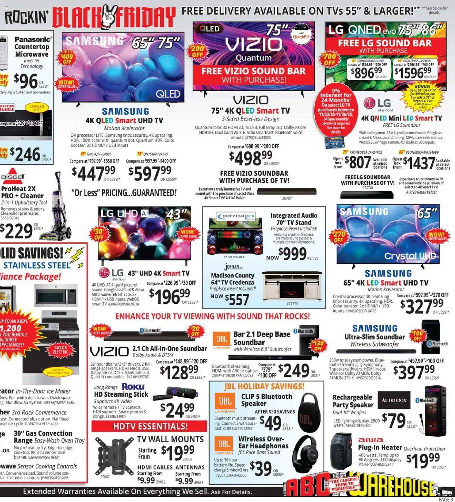 ABC Warehouse Black Friday - valid from 23.11.2025 | Page: 3