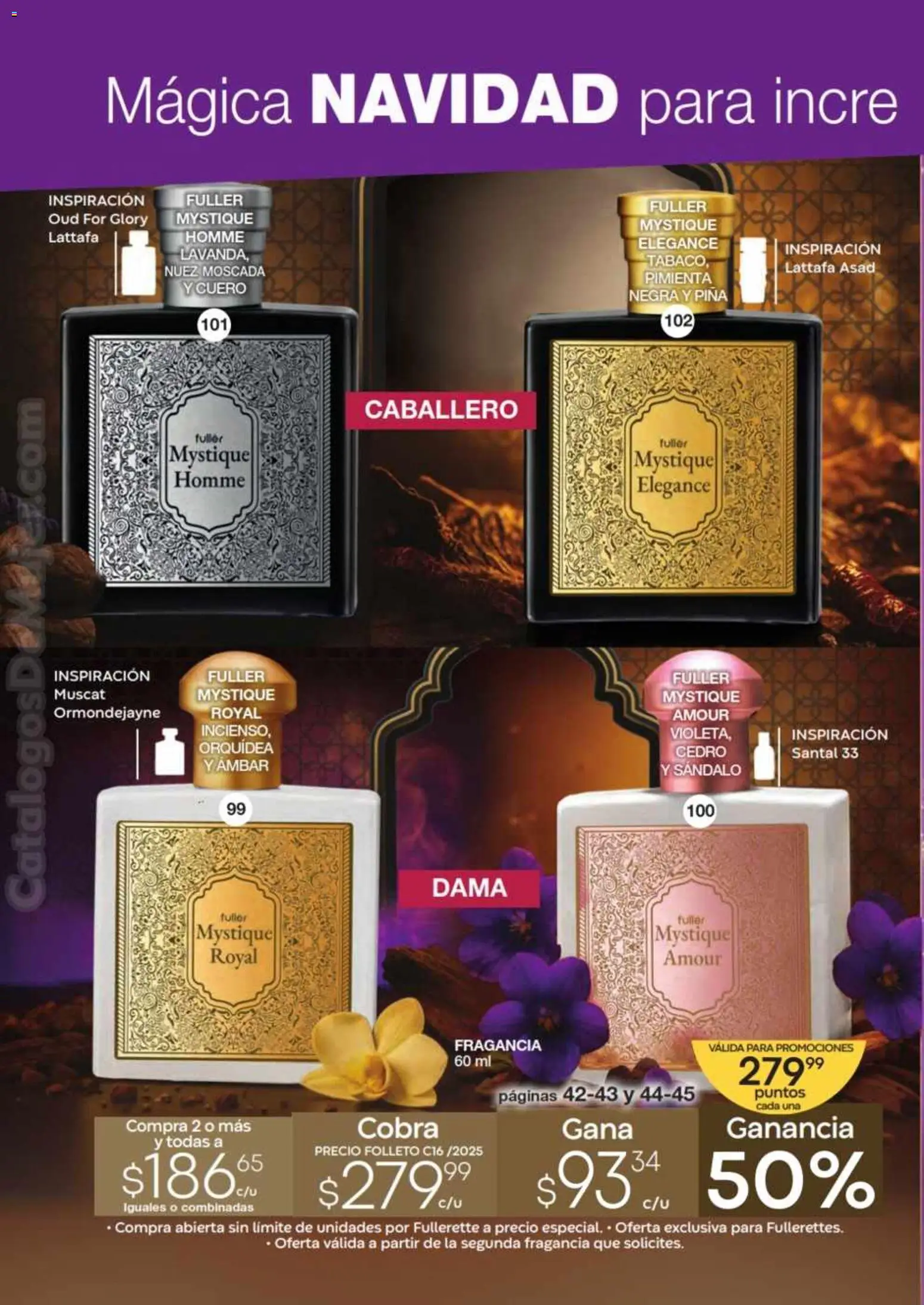 Nuevas ofertas de Fuller válidas en toda la República Mexicana desde el 12.11.2025. ¡Encuentra las mejores ofertas en Fuller Revista Gana Más C16! | Página: 18 | Productos: Pimienta, Nuez, Piña, Fragancia