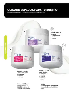 Vista previa de CREMA FACIAL ACLARA, Tono uniforme, Ilumina, Hidrata, nuevo folleto de la tienda, válido en México a partir del 02.04.2026 | Página: 156