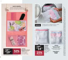 Avon - Campanha 19: Casa & Estilo - Pré-Visualização do folheto da loja Avon, válido de 21.11.2025 | Página: 42 | Produtos: Máquina de lavar, Ferro, Organizador, Base
