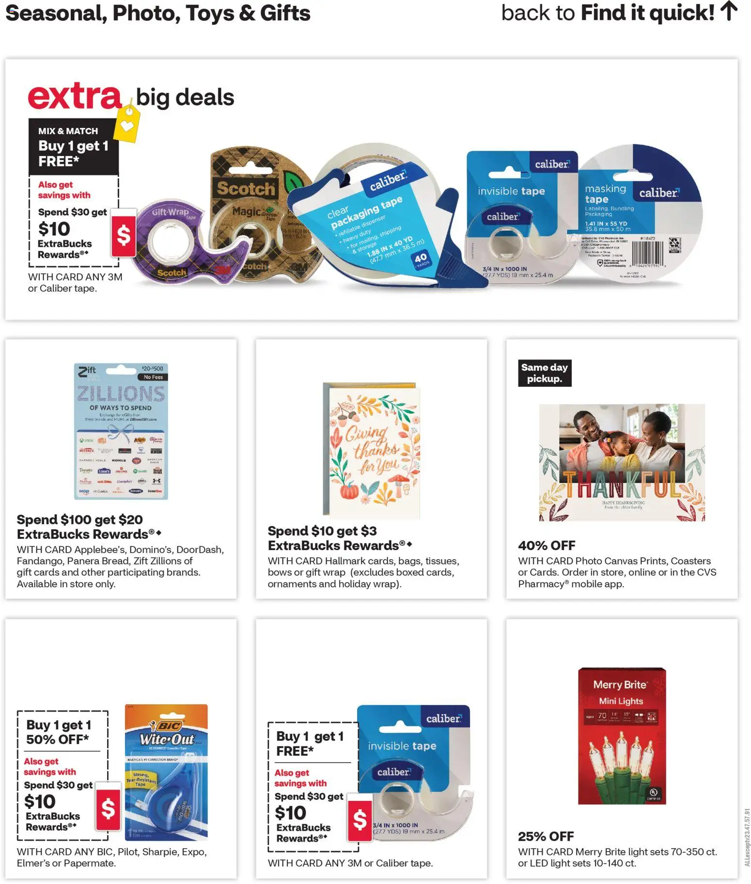 CVS Pharmacy Weekly Ad - MA - valid from 23.11.2025 | Page: 19 | Products: Canvas