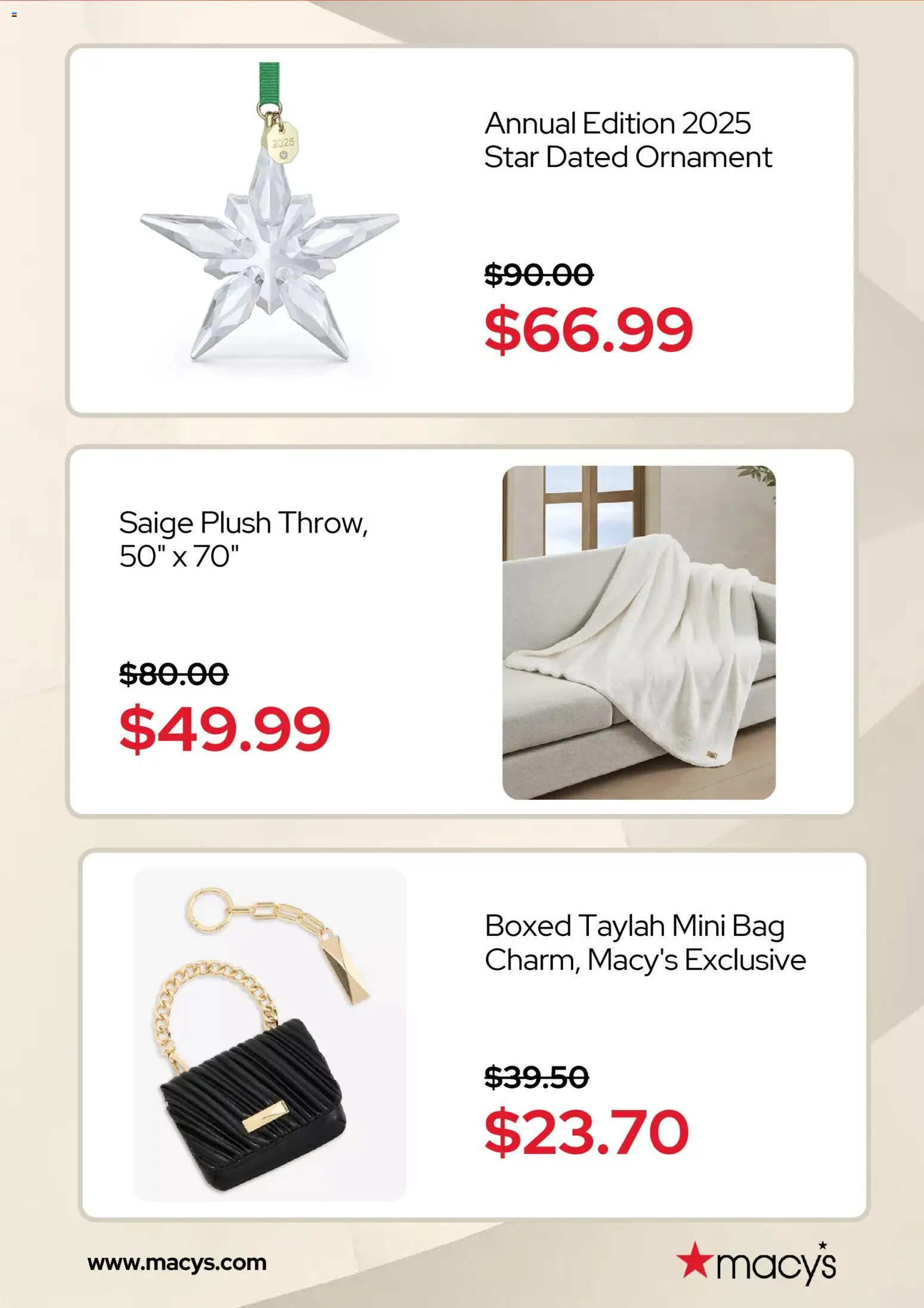 Macy's Black Friday - valid from 10.11.2025 | Page: 3 | Products: Bag