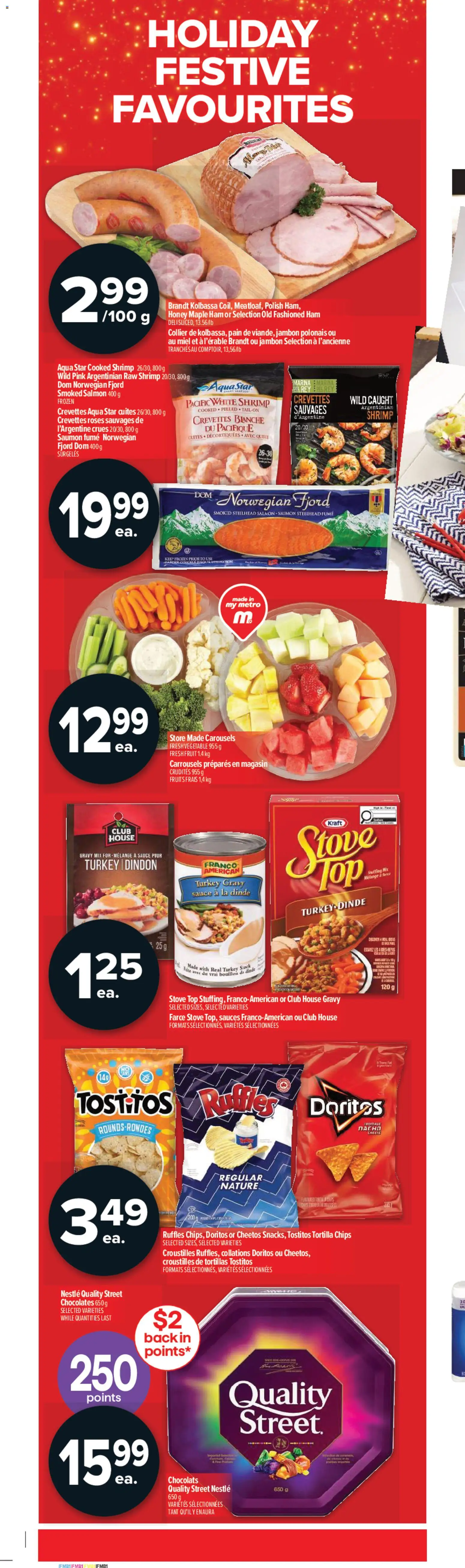Metro flyer valid from 11.12.2025 | Page: 2 | Products: Chips, Turkey, Stove, Ham