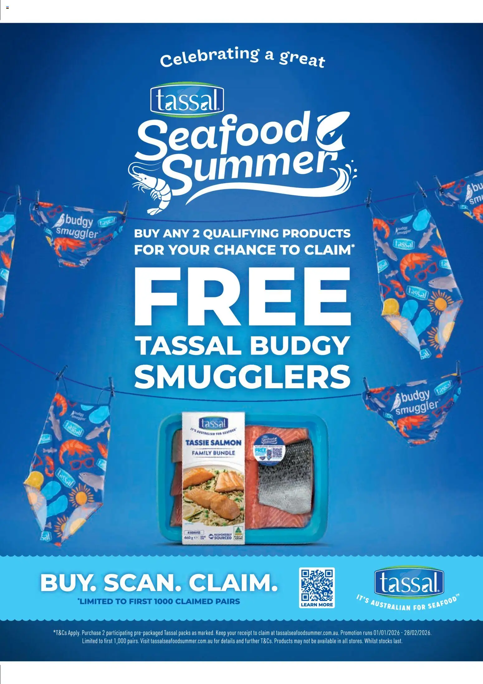 Coles catalogue - valid from 02.01.2026 | Page: 77 | Products: Salmon, Seafood