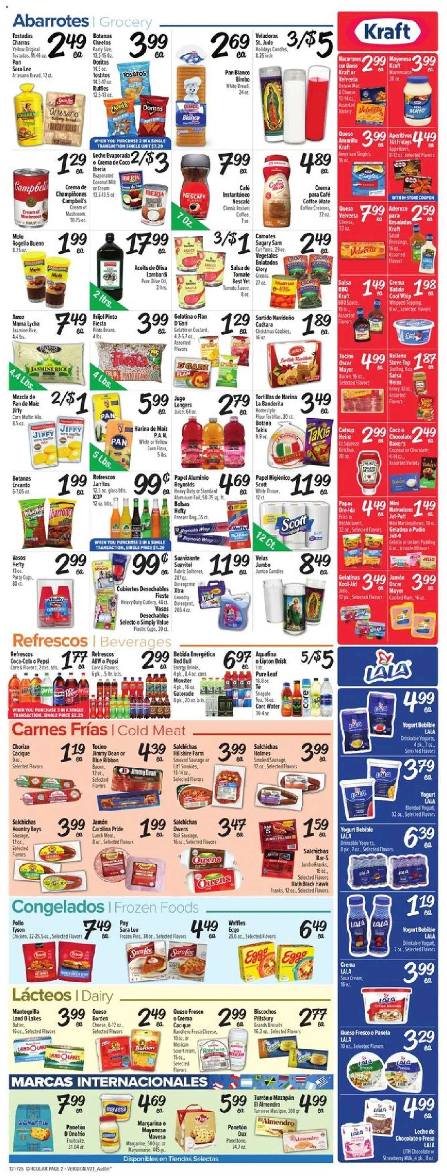 Fiesta Mart Weekly Ad - valid from 17.12.2025 | Page: 2 | Products: Pan, Cheese, Chocolate, Water
