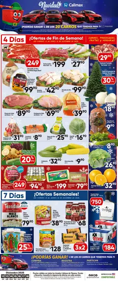 Vista previa de Calimax folleto Tecate, nuevo folleto de la tienda, válido en México a partir del 12.12.2025