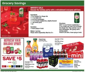 Preview of Shaw's weekly ads valid from 10.12.2025 | Page: 12 | Products: Ginger, Juice, Water, Lemon
