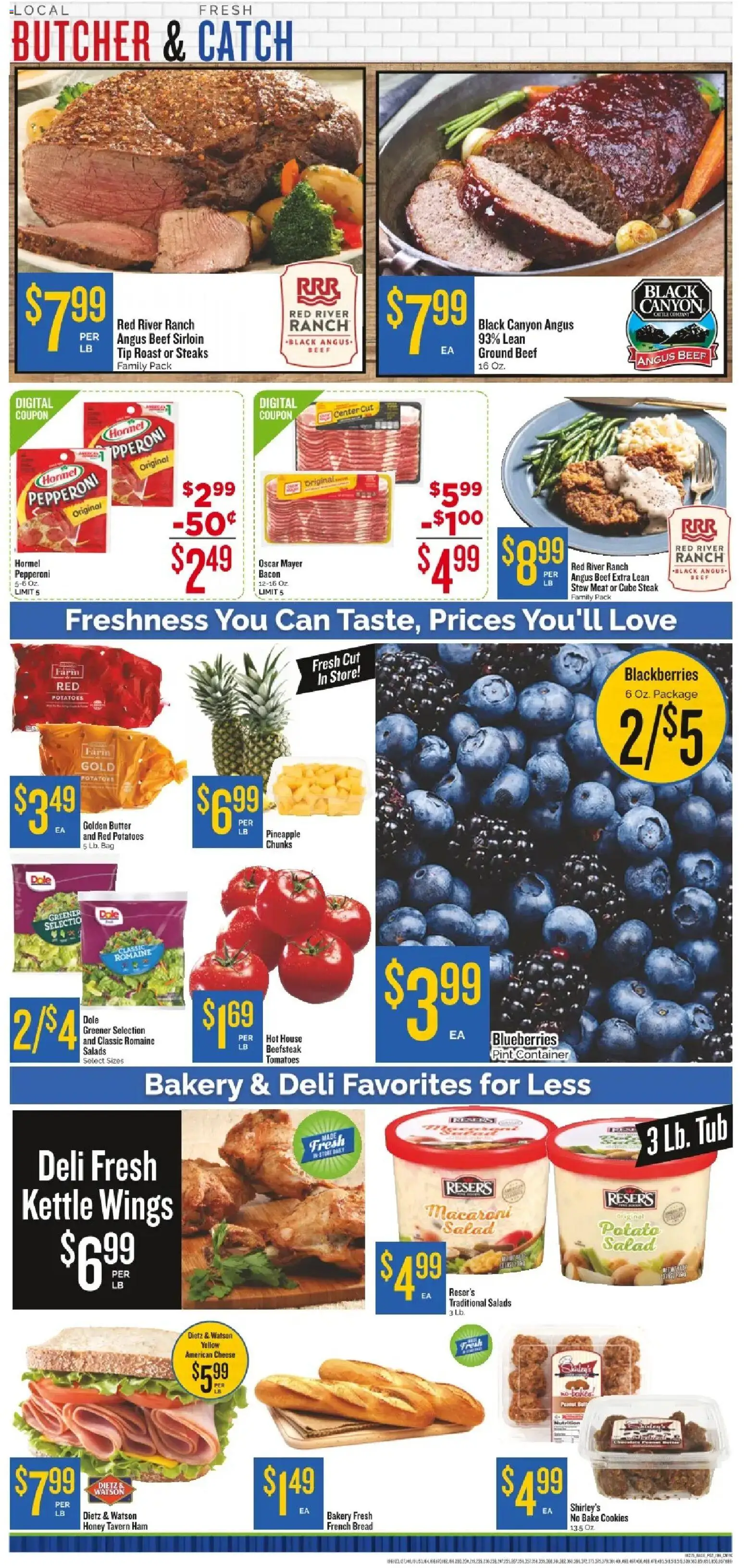 Homeland Weekly Ad - valid from 12.11.2025 | Page: 2 | Products: Bread, Beef, Cookies, Salad