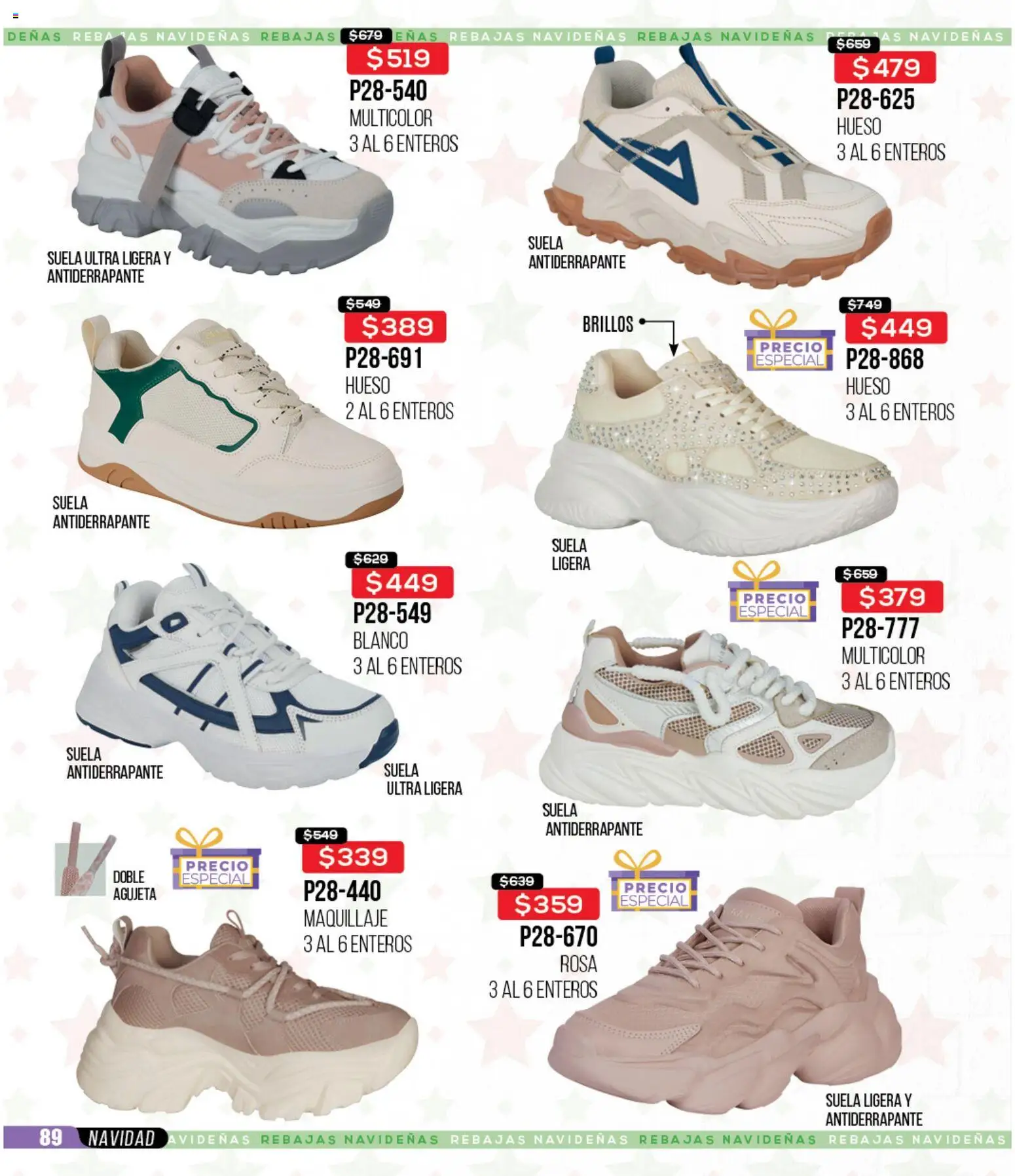 Nuevas ofertas de Cklass válidas en toda la República Mexicana desde el 30.11.2025. ¡Encuentra las mejores ofertas en Cklass catálogo Rebajas Navideñas Ropa! | Página: 347 | Productos: Maquillaje