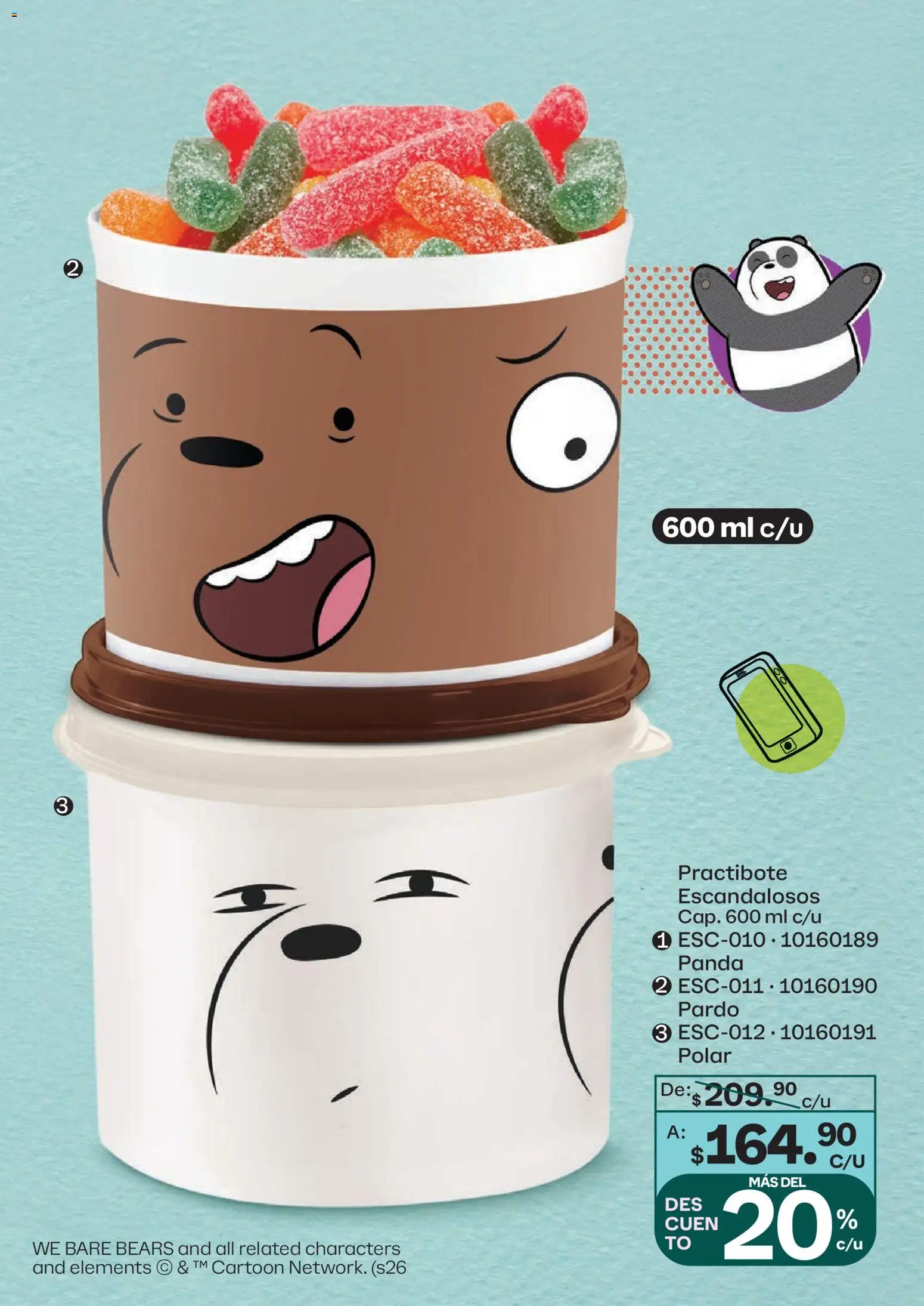 Nuevas ofertas de Tupperware válidas en toda la República Mexicana desde el 23.02.2026. ¡Encuentra las mejores ofertas en Tupperware catálogo! | Página: 73