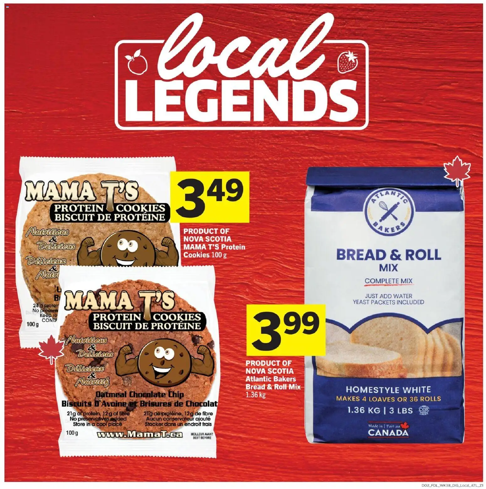 Foodland flyer valid from 15.01.2026 | Page: 7 | Products: Cookies, Bread, Chocolate