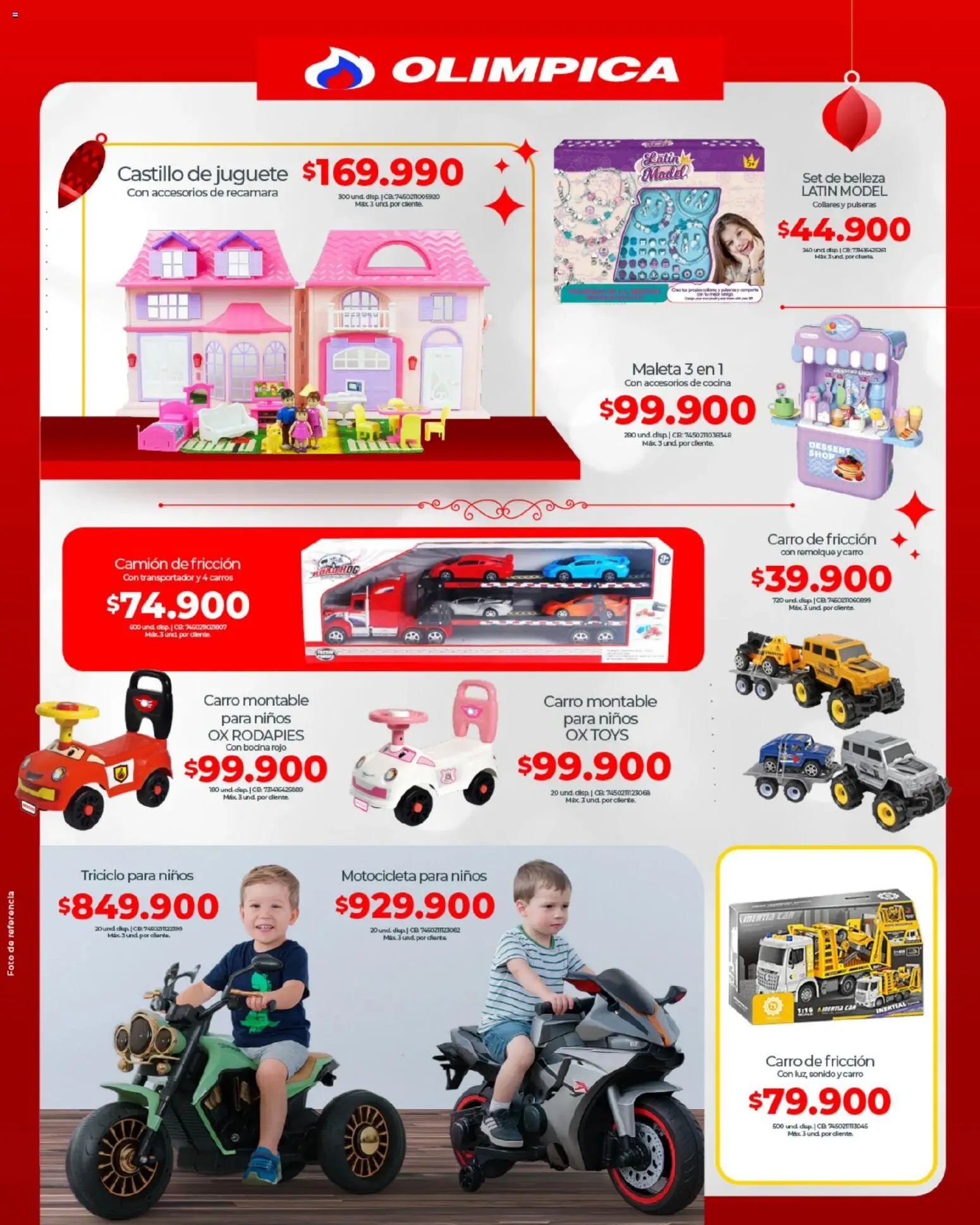 Olímpica revista - valida desde el 05.12.2025 | Página: 4 | Productos: Maleta, Cocina