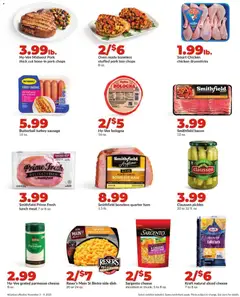 Preview of HyVee weekly ads valid from 03.11.2025 | Page: 14 | Products: Cheese, Ham, Dill, Oven