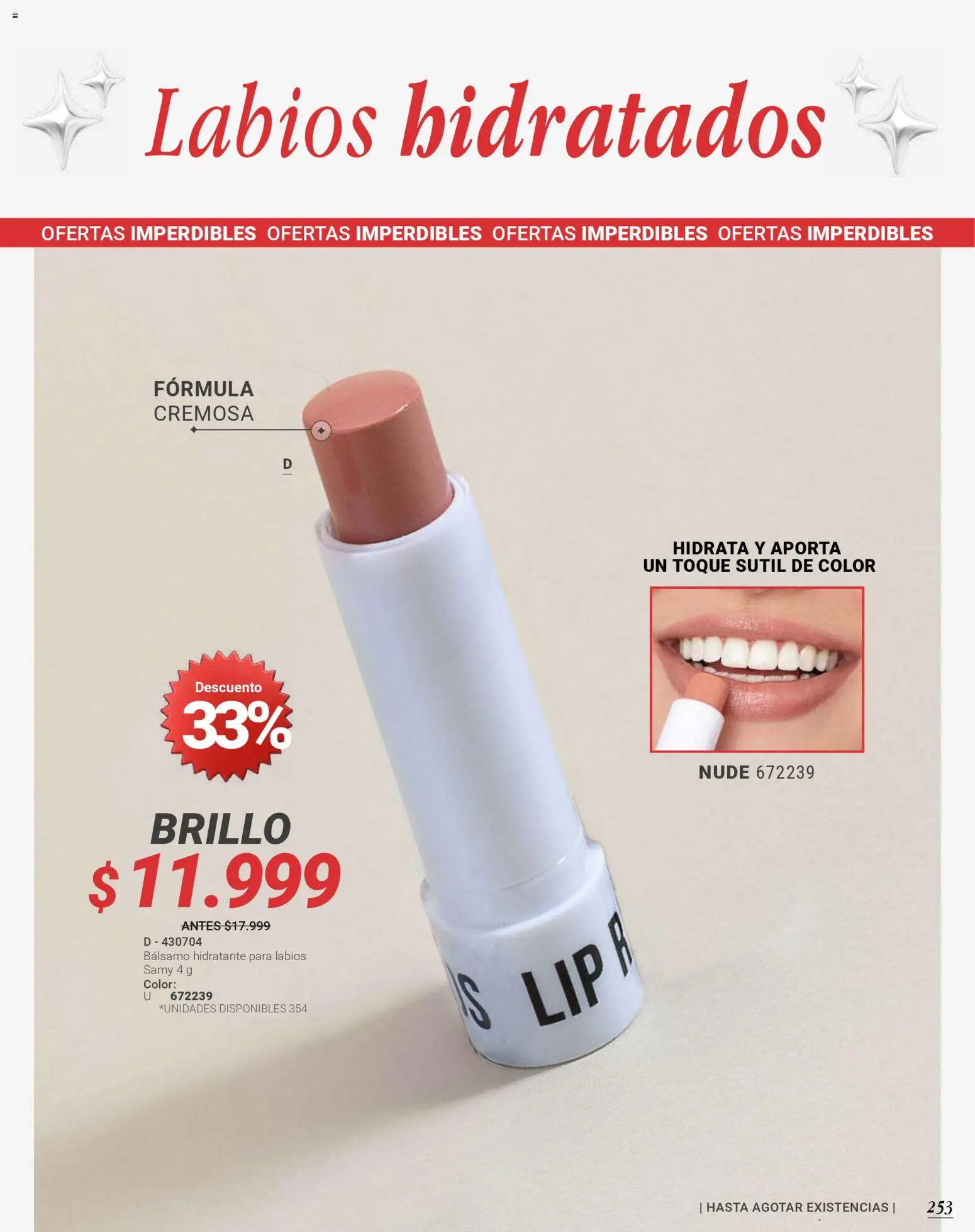 Carmel revista - valida desde el 01.04.2026 | Página: 253 | Productos: Bálsamo, Brillo