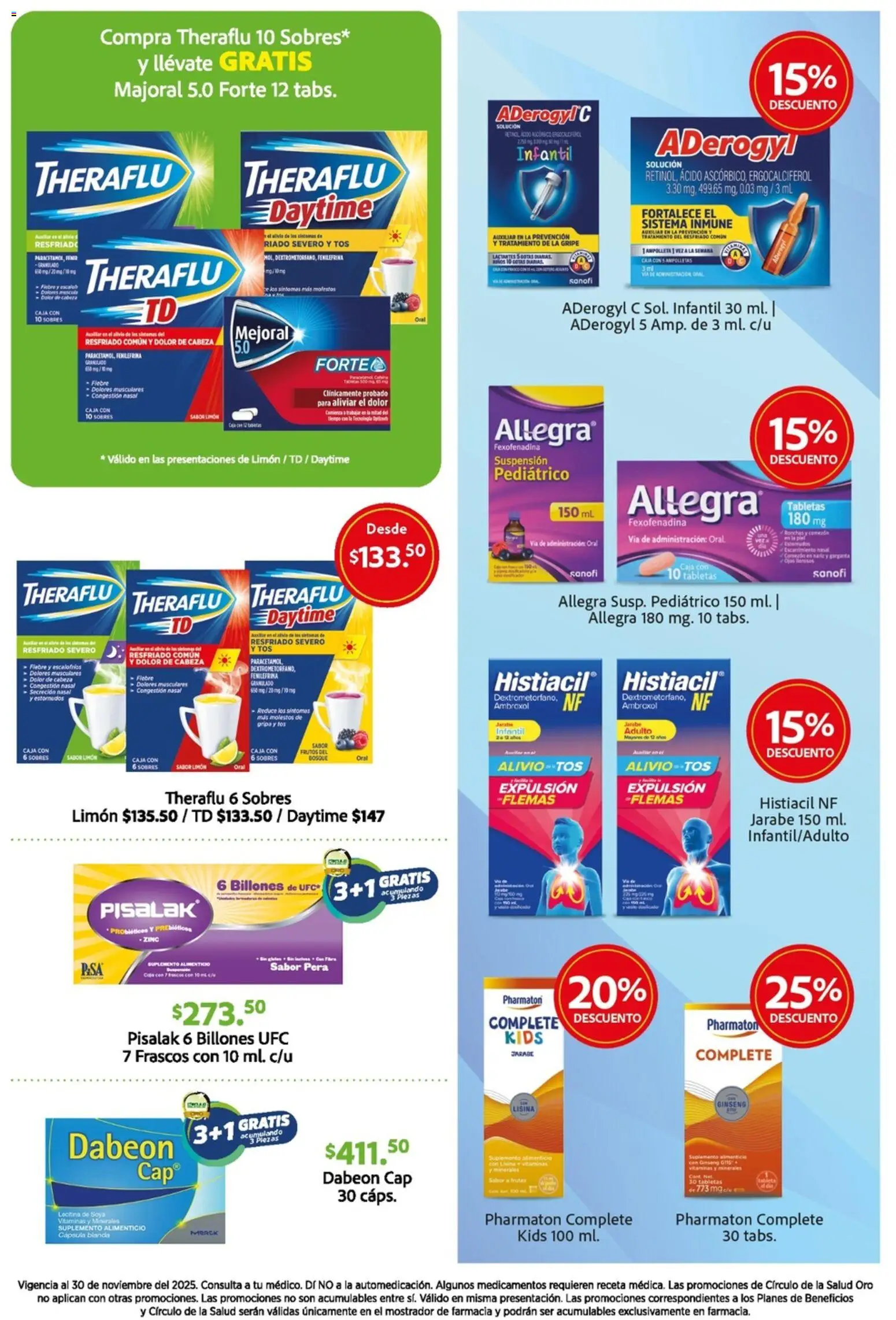 Nuevas ofertas de Farmacias Unión válidas en toda la República Mexicana desde el 01.11.2025. ¡Encuentra las mejores ofertas en Farmacias Unión catálogo! | Página: 7 | Productos: Pera, Limón, Vitaminas, Caja