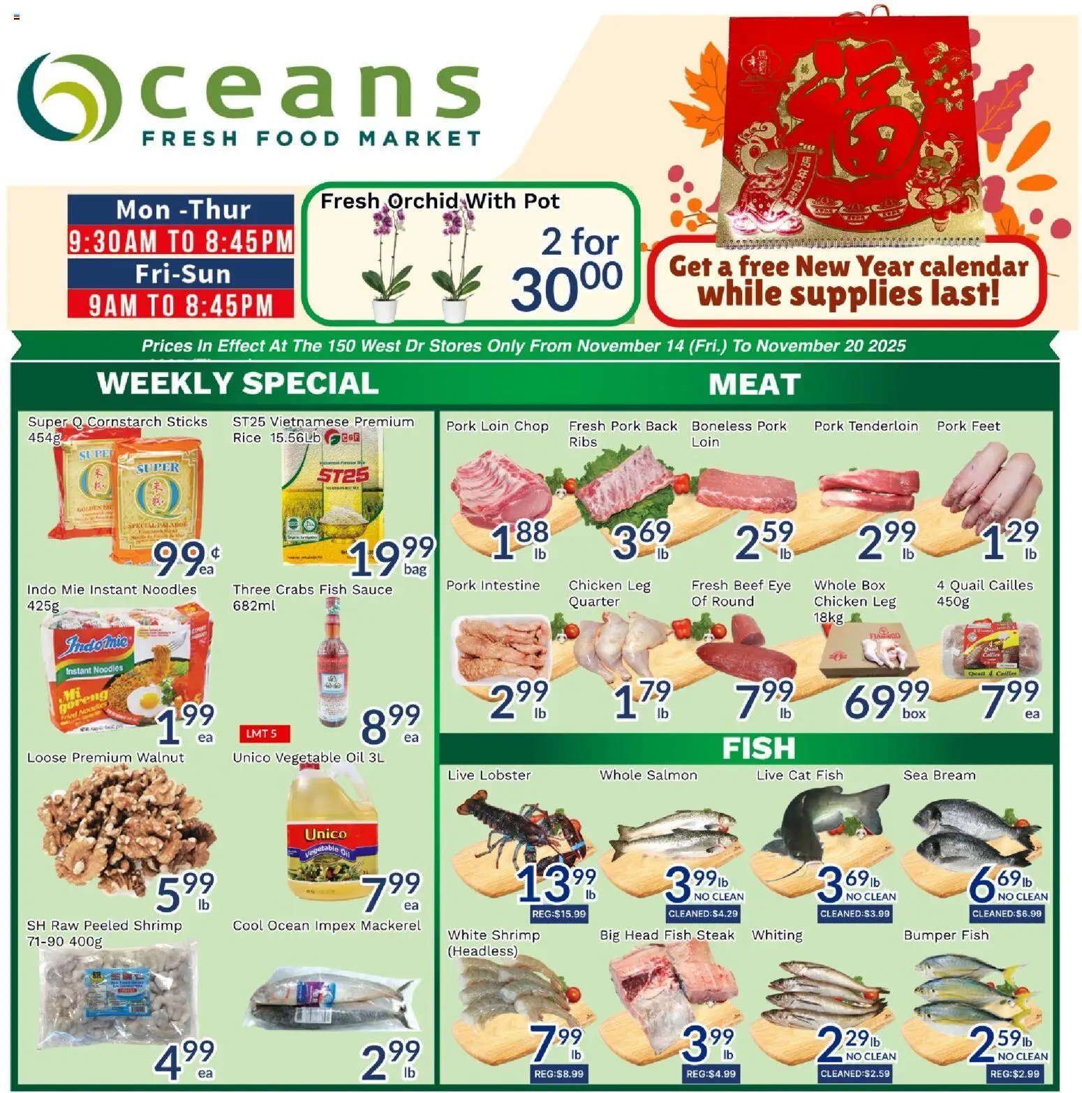 Oceans flyer valid from 14.11.2025 | Page: 1