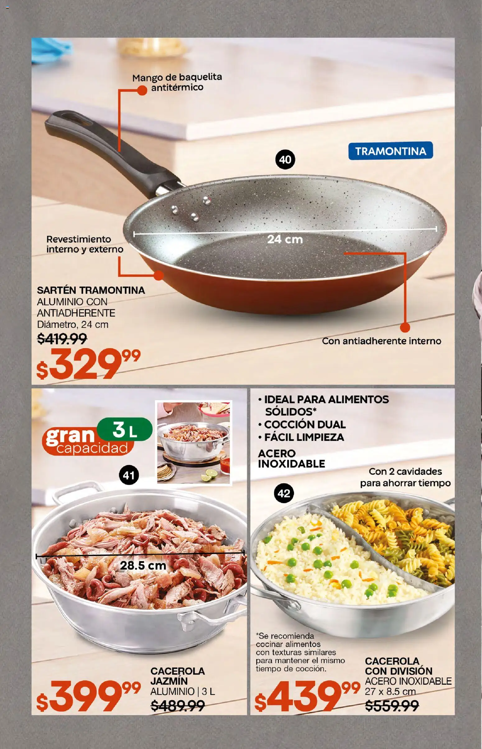 Nuevas ofertas de Fuller válidas en toda la República Mexicana desde el 04.03.2026. ¡Encuentra las mejores ofertas en Fuller campaña 24 2026! | Página: 26 | Productos: Mango, Cacerola, Sartén