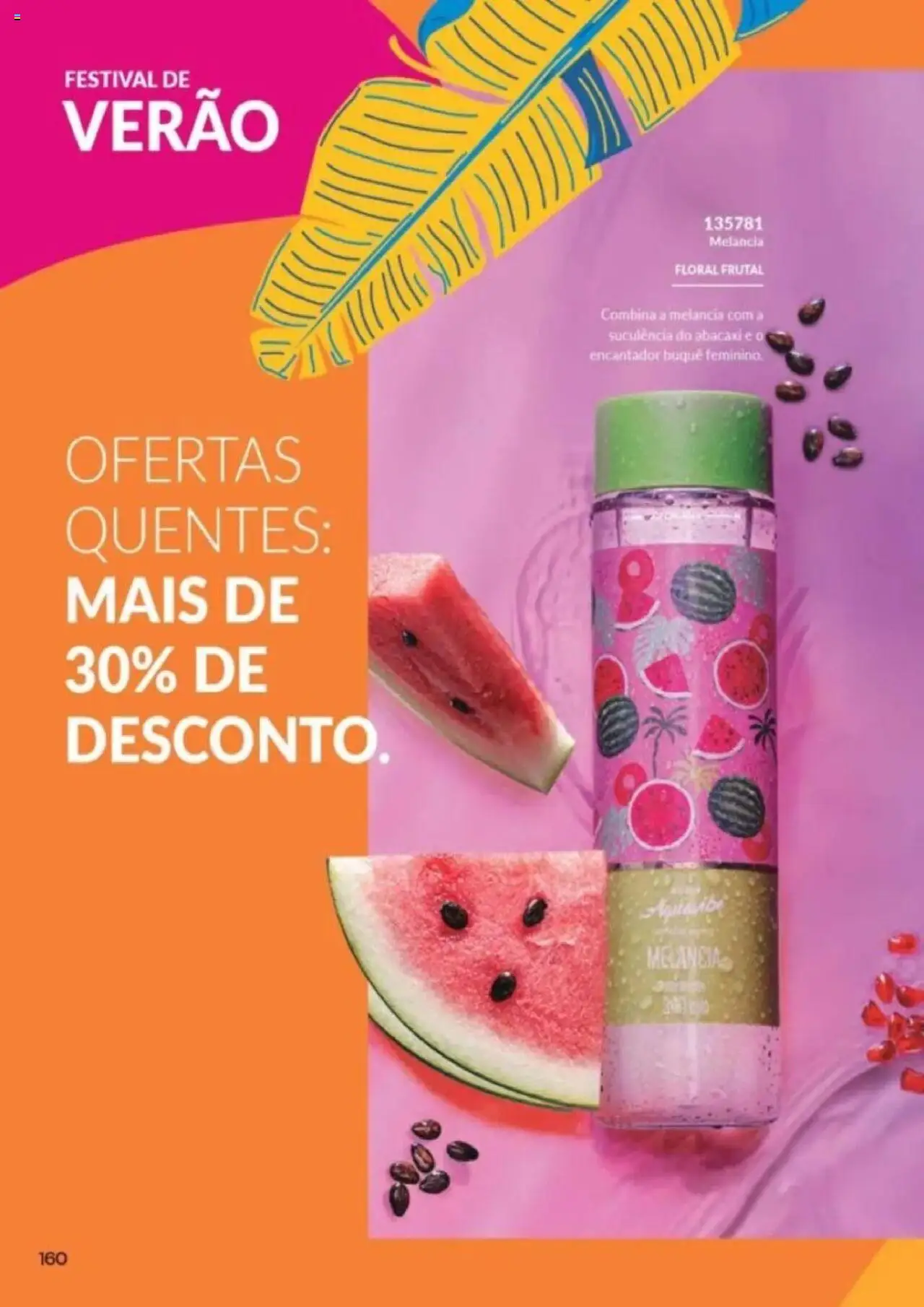 Avon Folheto - válido de 26.09.2025 | Página: 160 | Produtos: Melancia, Abacaxi