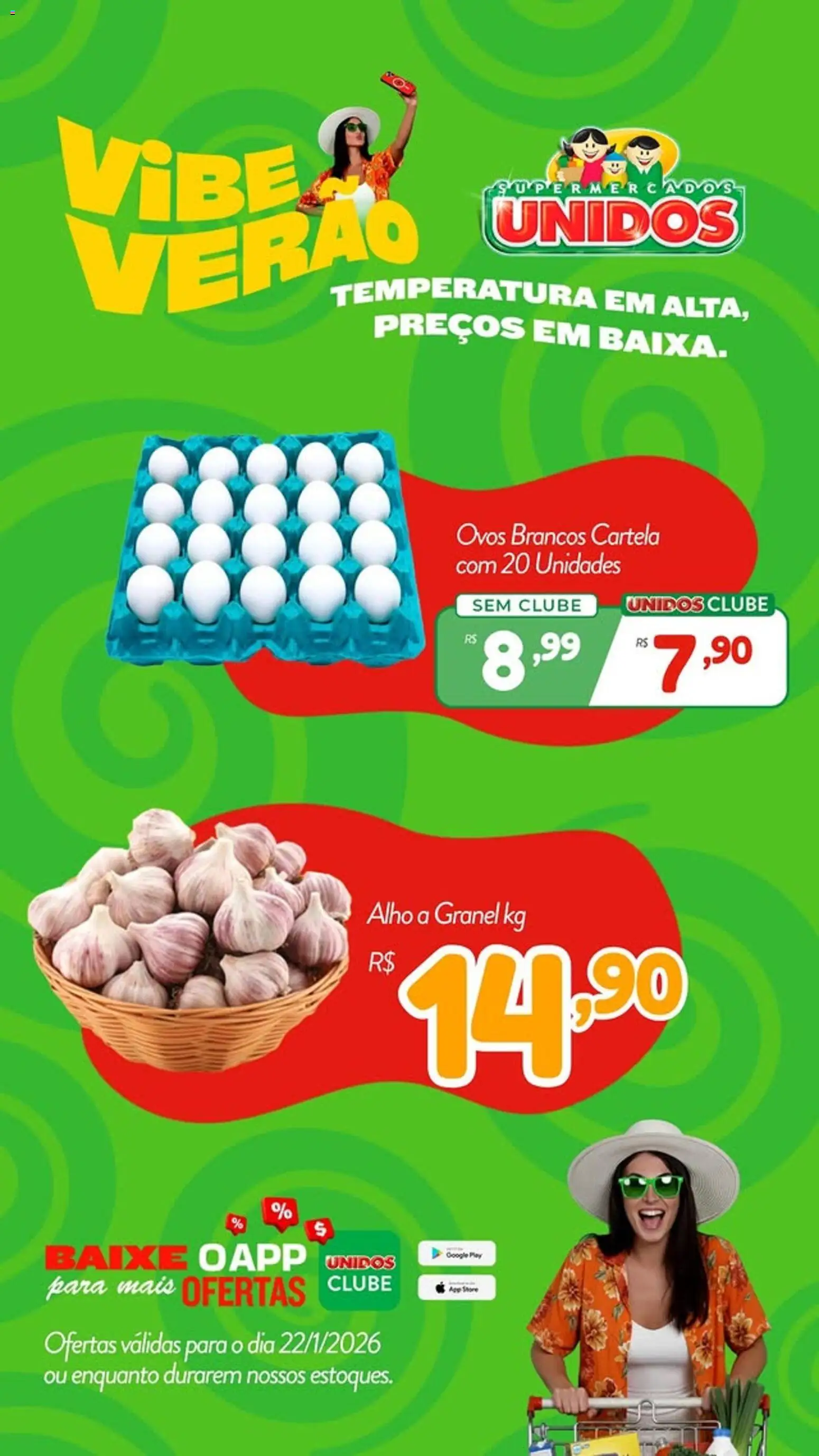 Supermercados Unidos Folheto - válido de 22.01.2026 | Página: 1