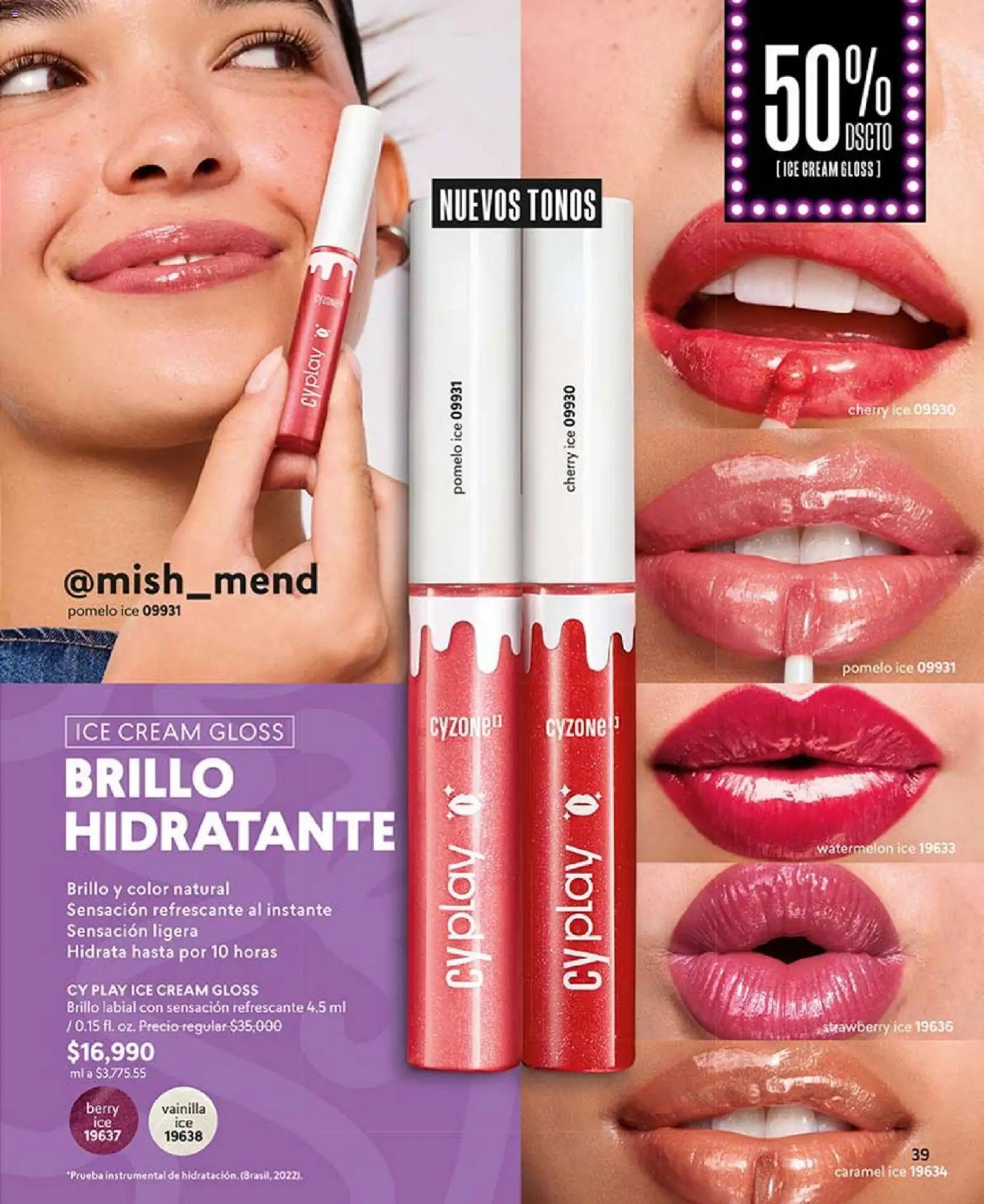 CyZone revista - valida desde el 01.02.2026 | Página: 39 | Productos: Brillo