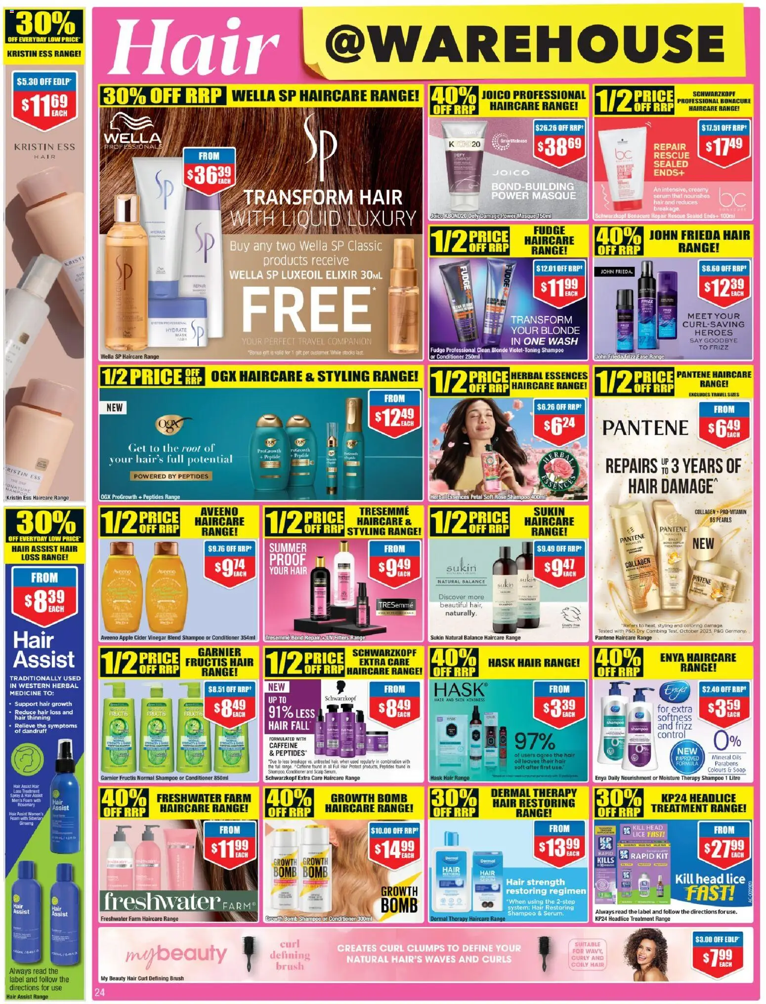 Chemist Warehouse catalogue - valid from 26.03.2026 | Page: 24 | Products: Conditioner, Soap, Hair loss, Herbal