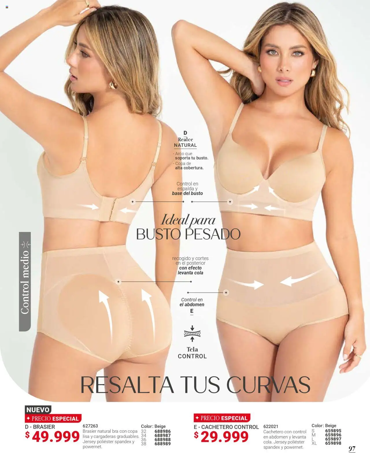 Carmel revista - valida desde el 01.12.2025 | Página: 97 | Productos: Brasier, Cachetero
