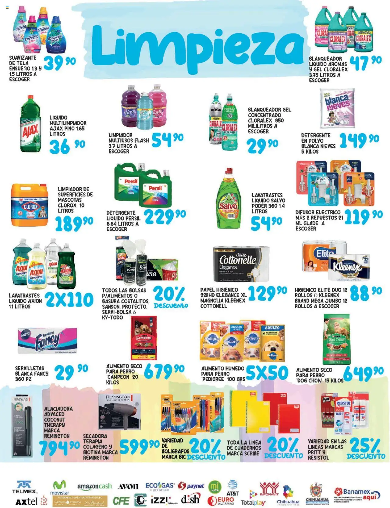 Nuevas ofertas de Alsuper válidas en toda la República Mexicana desde el 09.09.2025. ¡Encuentra las mejores ofertas en Alsuper - Folleto! | Página: 5 | Productos: Secadora, Res, Limpiador, Polvo