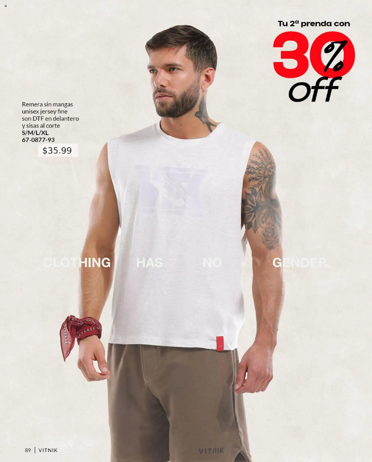 Vitnik - Folleto │ válido desde el 01.01.2026 | Página: 89 | Productos: Remera
