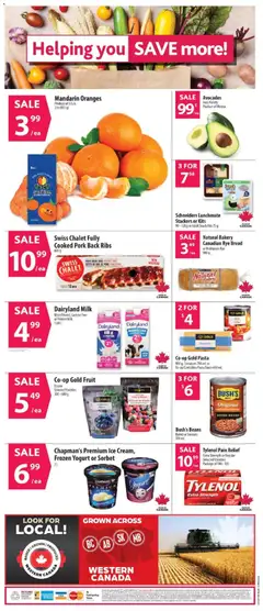 Preview of Natural Bakery Canadian Rye Bread, Canadian Rye Bread or Multigrain Rye 900 g from shop Co-op Food valid from 19.03.2026 | Page: 2