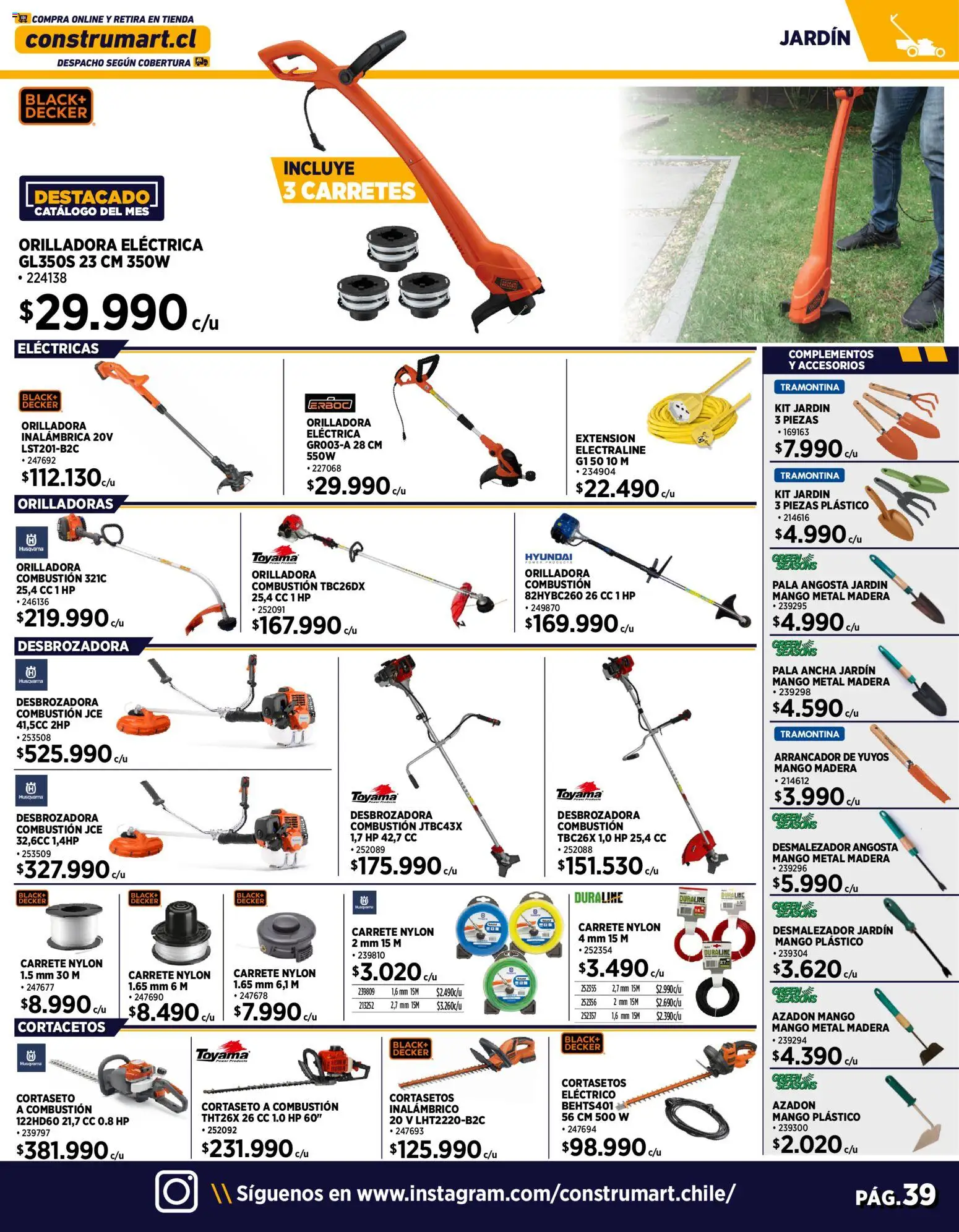 Construmart Ofertas │ válido desde el 01.12.2025 | Página: 39 | Productos: Pala, Mango