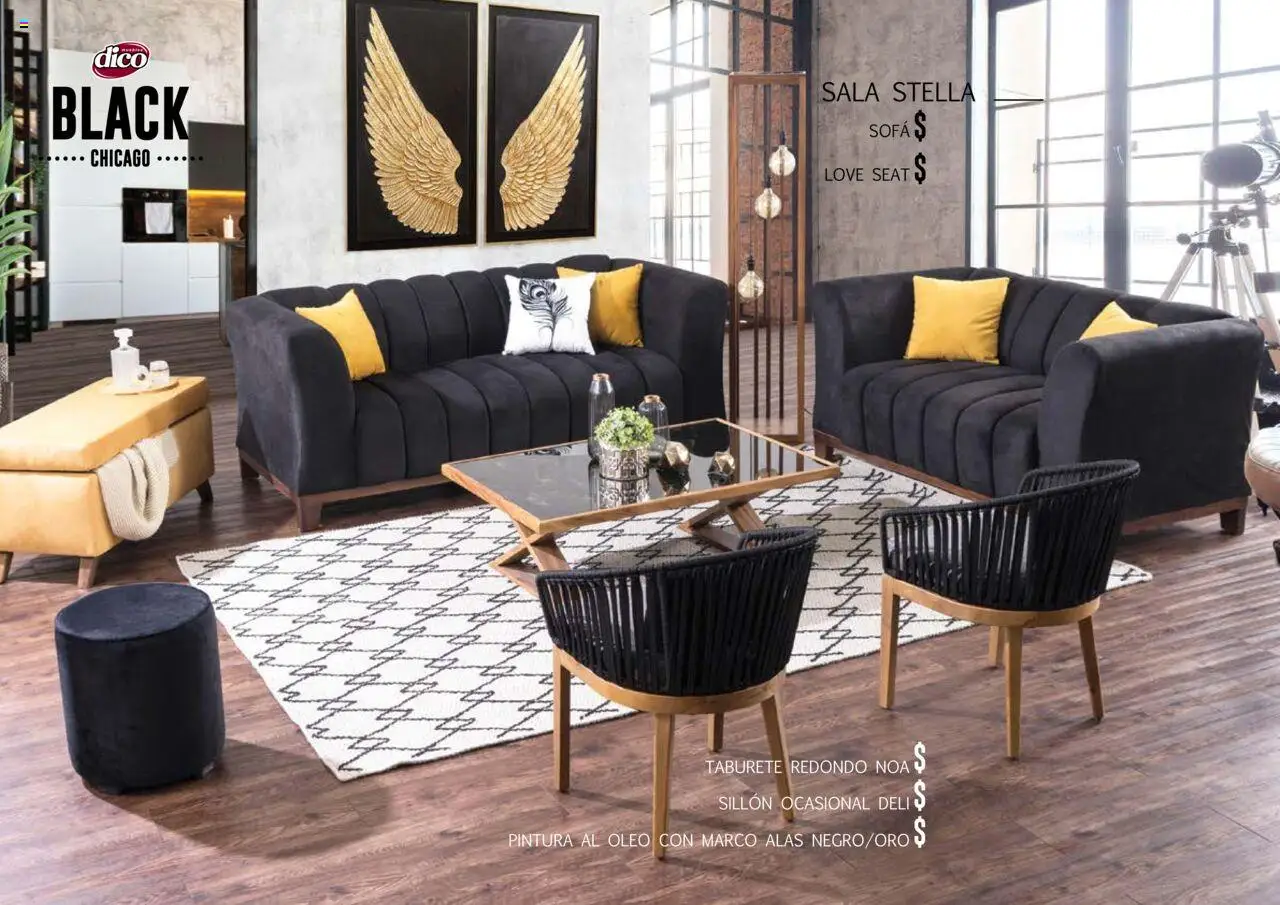 Nuevas ofertas de Muebles Dico válidas en toda la República Mexicana desde el 25.09.2025. ¡Encuentra las mejores ofertas en Muebles Dico - Catálogo Black Chicago! | Página: 6 | Productos: Sofá, Sillón, Pintura