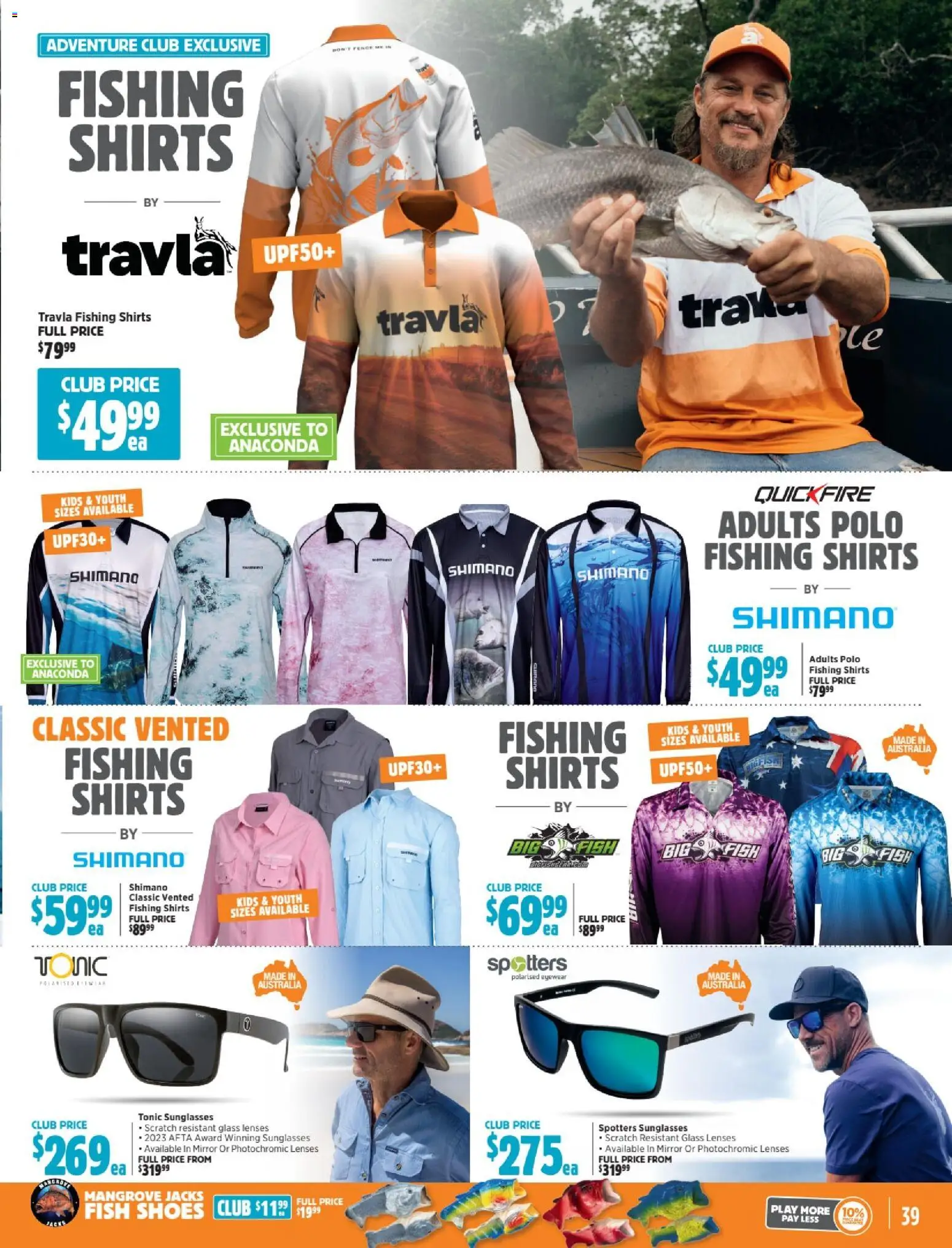 Anaconda catalogue - valid from 03.12.2025 | Page: 39 | Products: Mirror, Fish, Sunglasses