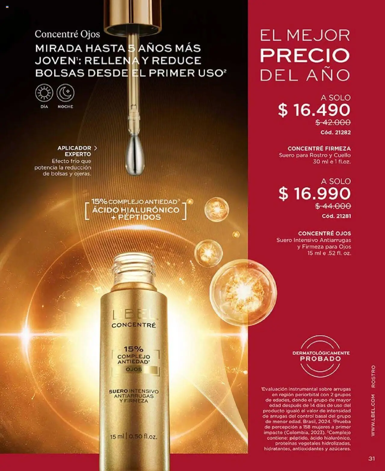 Catálogo L'Bel Campaña 17 │ válido desde el 14.10.2025 | Página: 31 | Productos: Cuello, Sobre