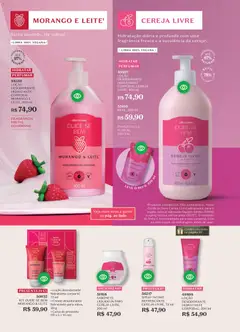O Boticário - Ciclo 06/2026 - Pré-Visualização do folheto da loja O Boticário, válido de 13.04.2026 | Página: 106 | Produtos: Cereja, Fragrância, Leite, Sabonete