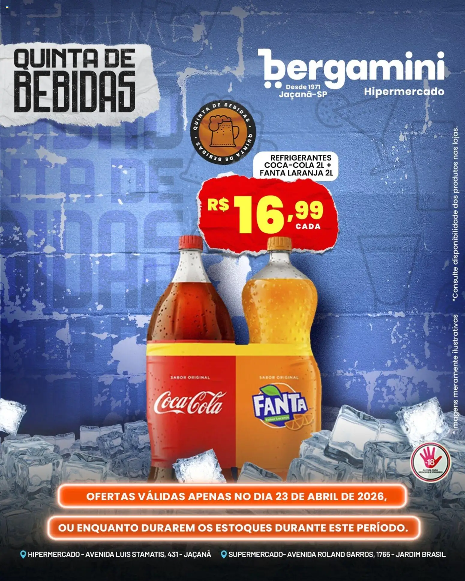 Supermercado Bergamini Folheto - válido de 23.04.2026 | Página: 9 | Produtos: Fanta