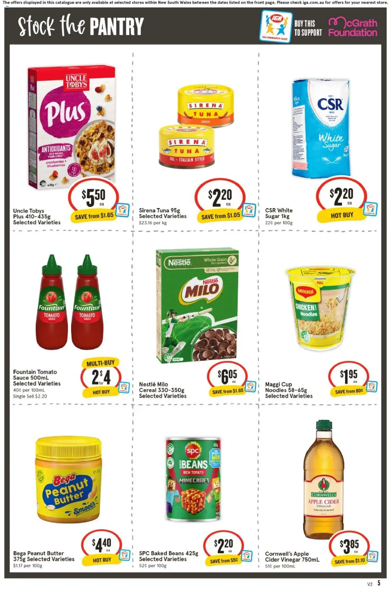 IGA catalogue - valid from 10.09.2025 | Page: 6 | Products: Oil, Chicken, Fountain, Tuna
