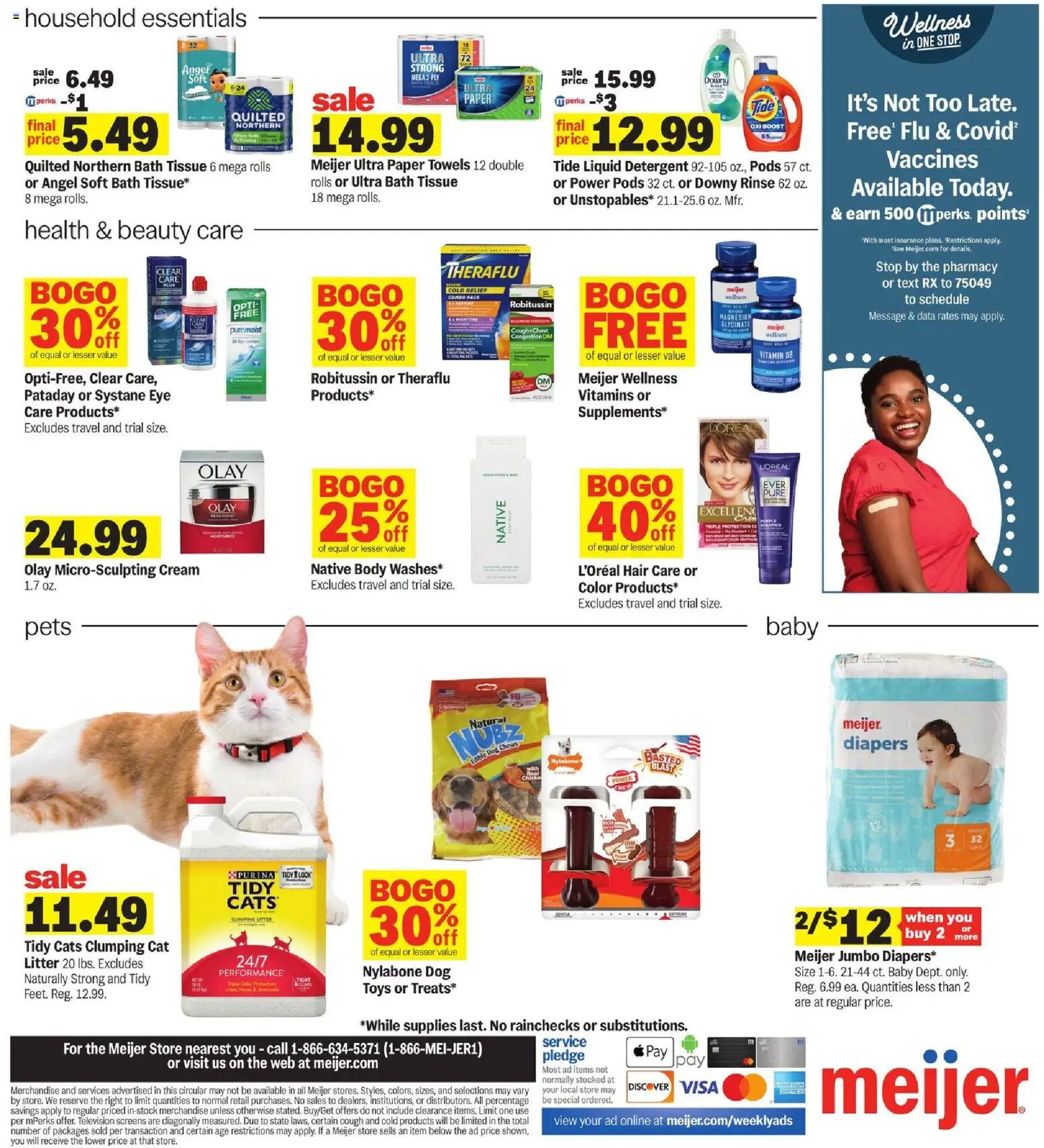 Meijer Weekly Ad - valid from 02.01.2026 | Page: 4 | Products: Vitamin, Bath, Detergent, Cream