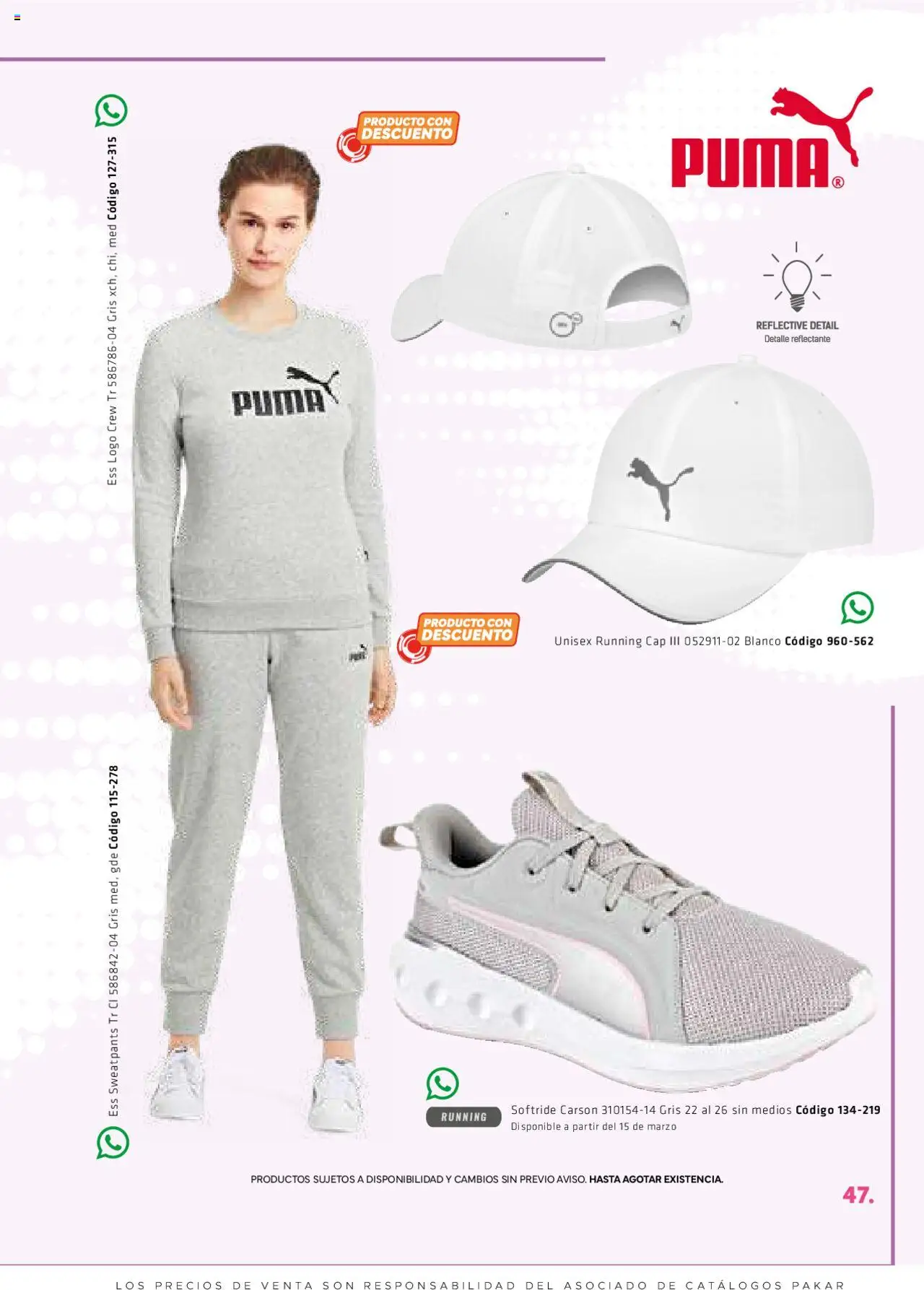 Nuevas ofertas de SC Pakar válidas en toda la República Mexicana desde el 06.03.2025. ¡Encuentra las mejores ofertas en SC Pakar catálogo Women! | Página: 47