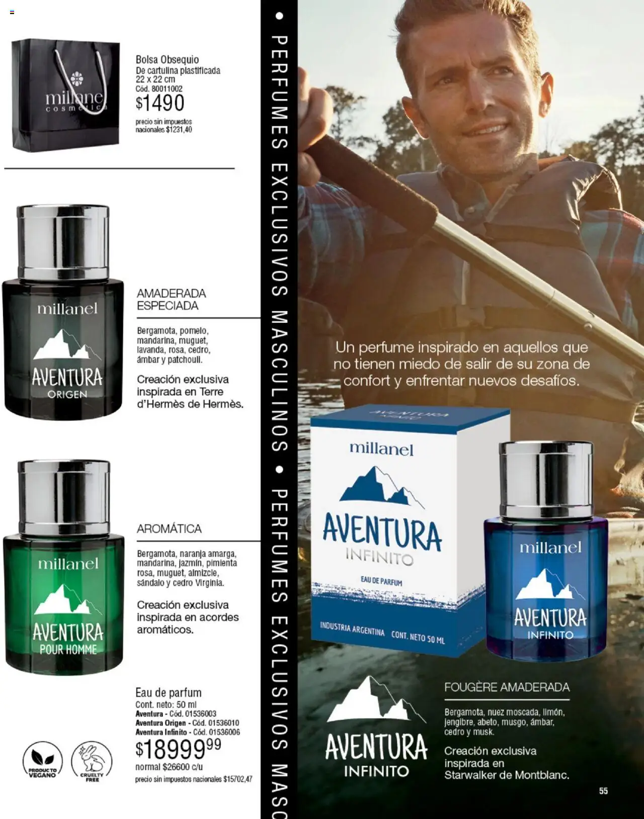 Millanel catálogo │ válido desde el 15.09.2025 | Página: 55 | Productos: Bolsa, Perfume, Pimienta, Nuez