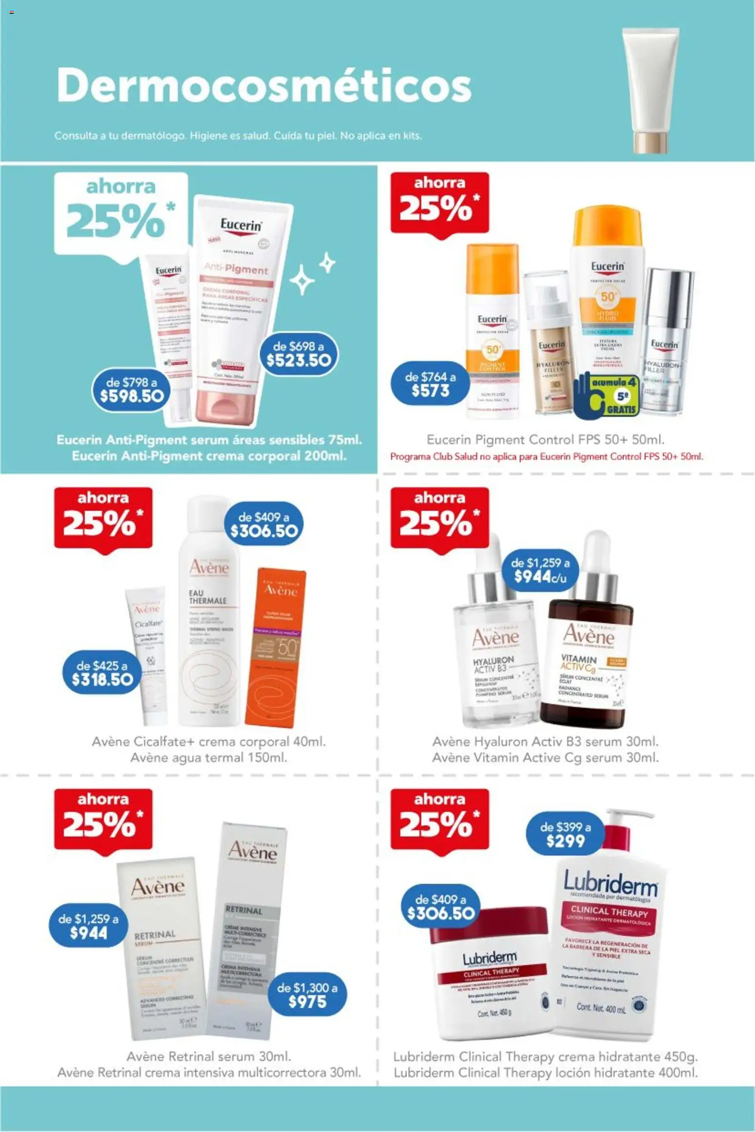 Nuevas ofertas de Farmacia San Pablo válidas en toda la República Mexicana desde el 23.11.2025. ¡Encuentra las mejores ofertas en Farmacia San Pablo catálogo! | Página: 15 | Productos: Crema, Agua, Loción, Crema corporal