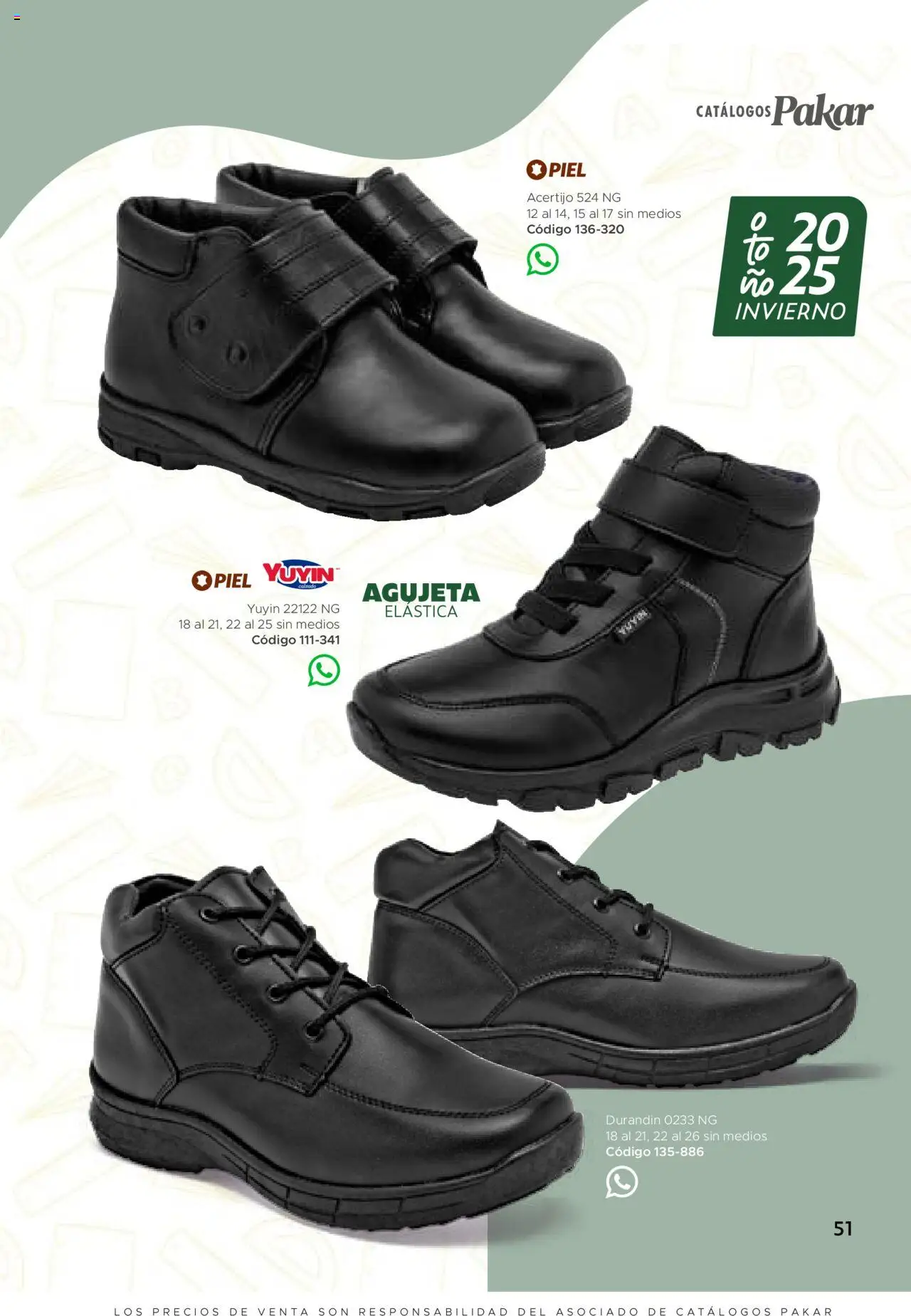 Nuevas ofertas de SC Pakar válidas en toda la República Mexicana desde el 24.07.2025. ¡Encuentra las mejores ofertas en SC Pakar - Catálogo Nino otoño / invierno! | Página: 51