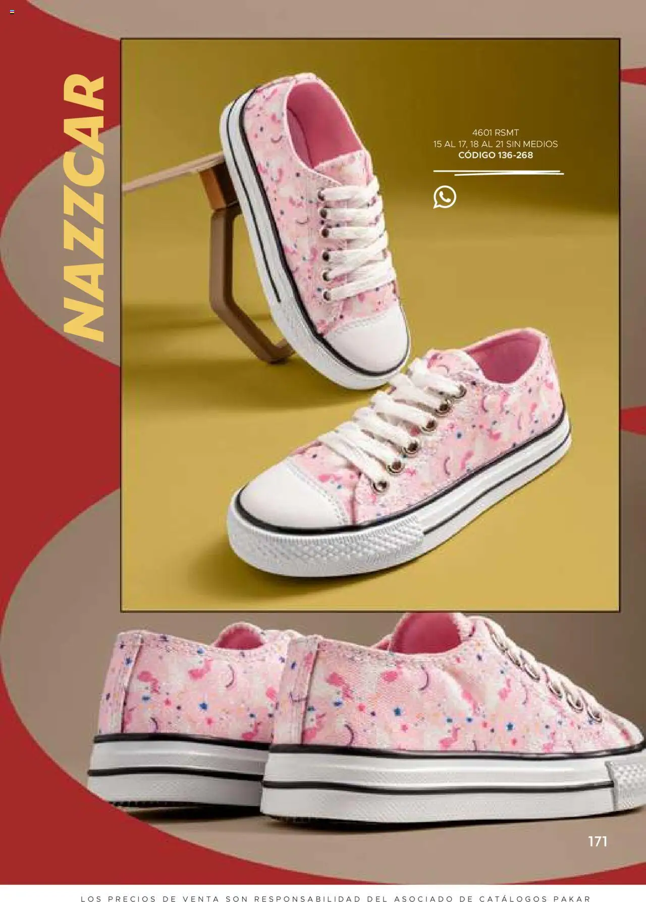 Nuevas ofertas de SC Pakar válidas en toda la República Mexicana desde el 24.07.2025. ¡Encuentra las mejores ofertas en SC Pakar - Catálogo Nina otoño / invierno! | Página: 171