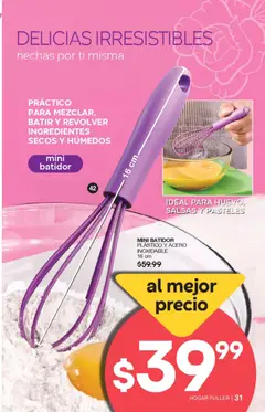 Vista previa de Fuller campaña 22 2026, nuevo folleto de la tienda, válido en México a partir del 04.02.2026 | Página: 33 | Productos: Batidor