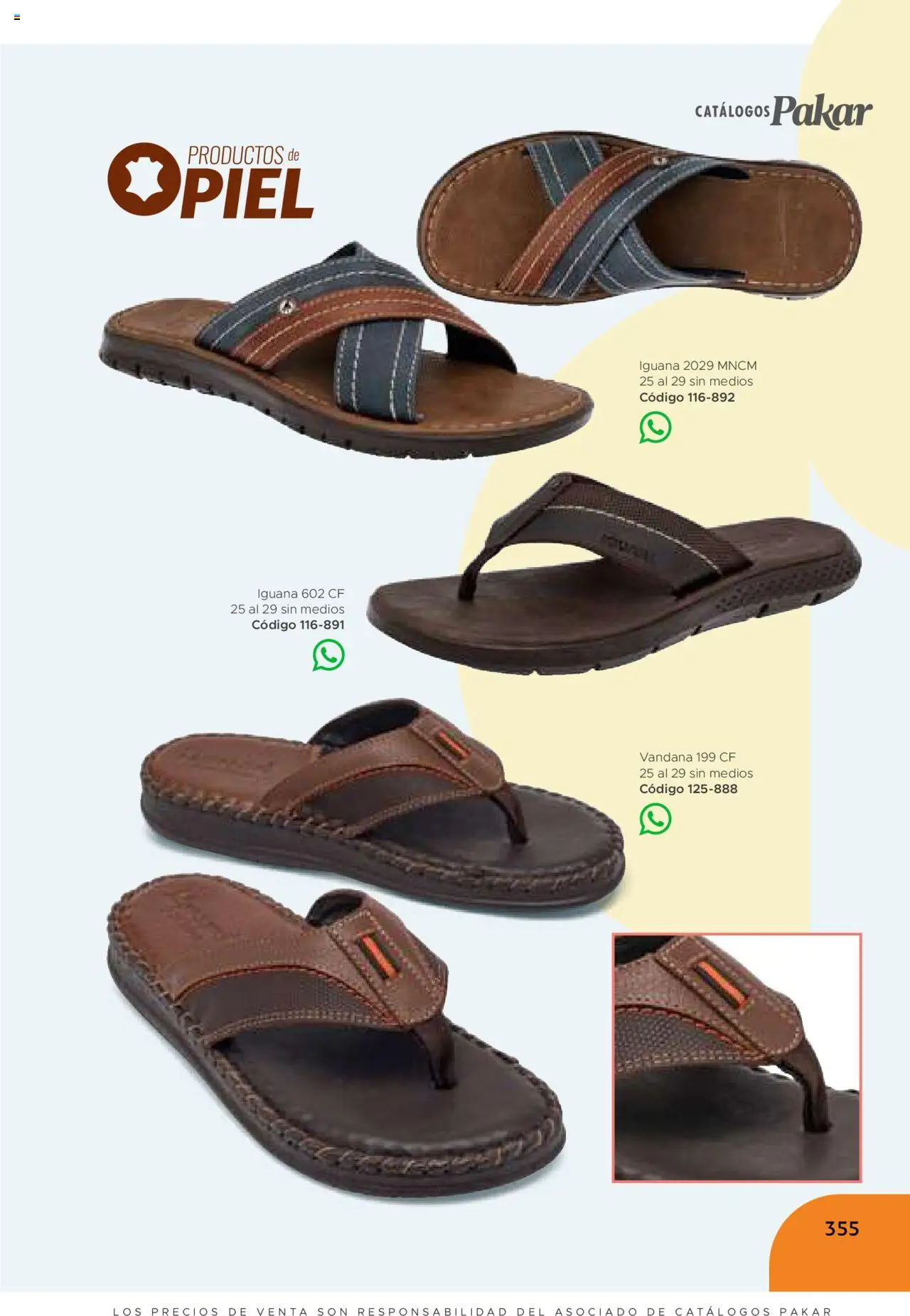 Nuevas ofertas de SC Pakar válidas en toda la República Mexicana desde el 24.07.2025. ¡Encuentra las mejores ofertas en SC Pakar - Catálogo Hombre otoño / invierno! | Página: 355