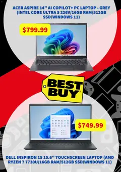 Preview of Best Buy weekly flyer / circulaire from shop Best Buy valid from 09.02.2026 | Page: 2 | Products: PC
