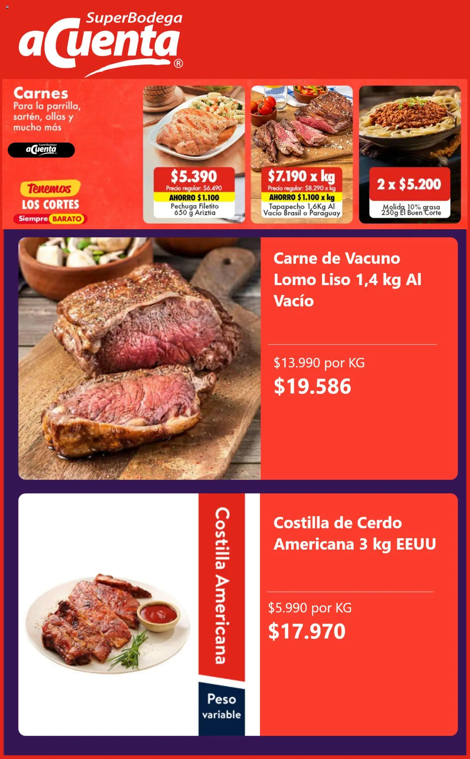 Super Bodega aCuenta ofertas  │ válido desde el 21.01.2026 | Página: 4 | Productos: Peso, Cerdo