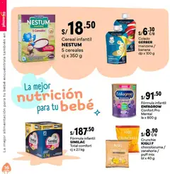 Vista previa de folleto Plaza Vea - ESPECIAL BEBES N3 de la Plaza Vea válido desde 01.12.2025 | Página: 16 | Productos: Cereales, Zanahoria