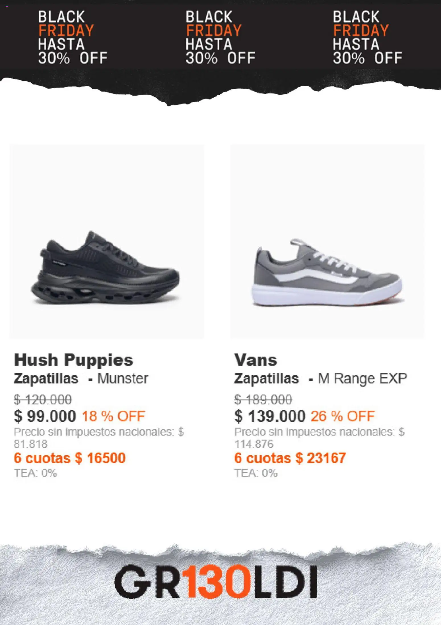 Grimoldi Black Friday │ válido desde el 28.11.2025 | Página: 6 | Productos: Zapatillas