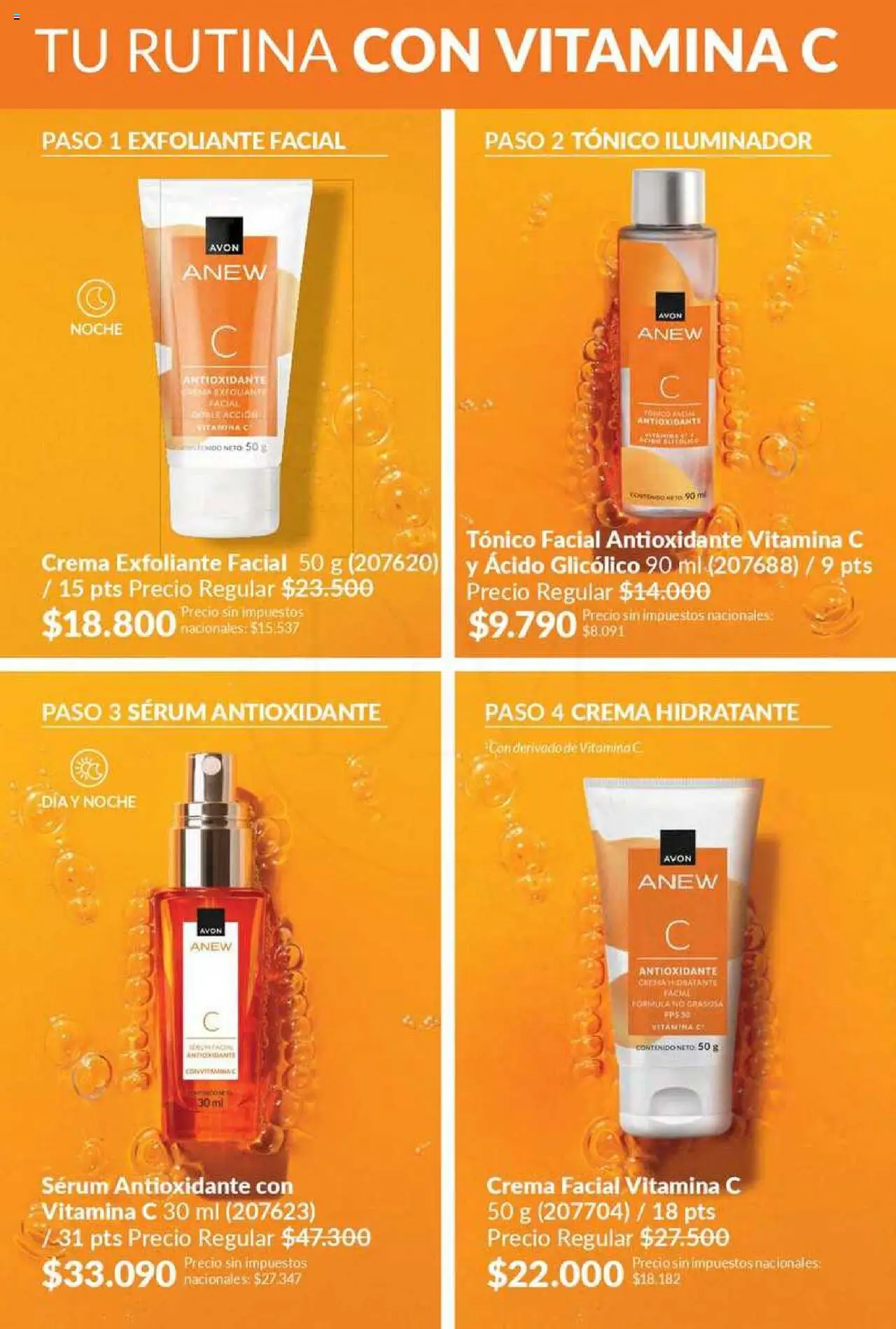 Catálogo AVON Campaña 11/2025 │ válido desde el 23.09.2025 | Página: 92 | Productos: Iluminador, Serum, Exfoliante facial, Crema